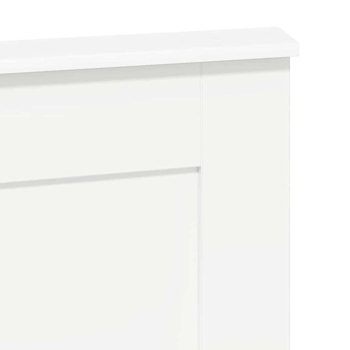 Queen Size Headboard With Headboard White 150 Cm Engineered Wood Nniaao