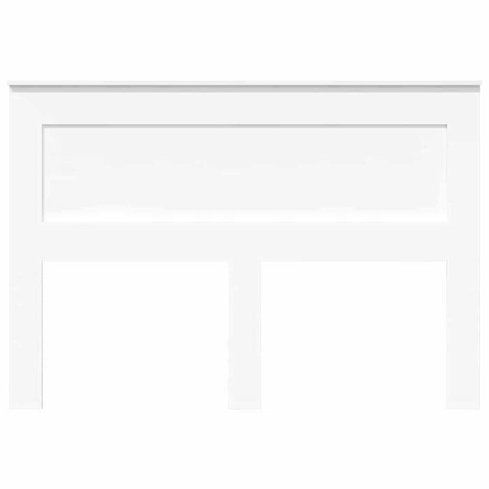 Queen Size Headboard With Headboard White 150 Cm Engineered Wood Nniaao