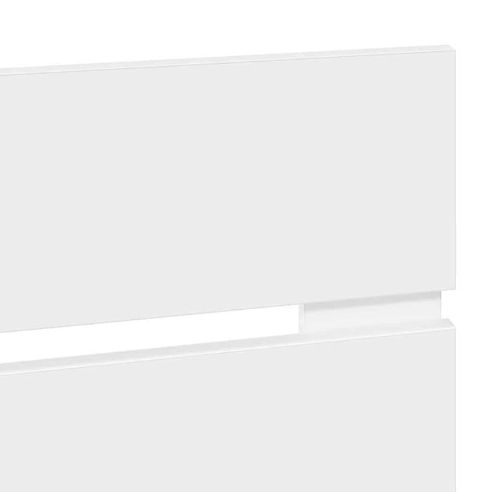 King Size Headboard With Headboard White 180 Cm Engineered Wood Nnipot