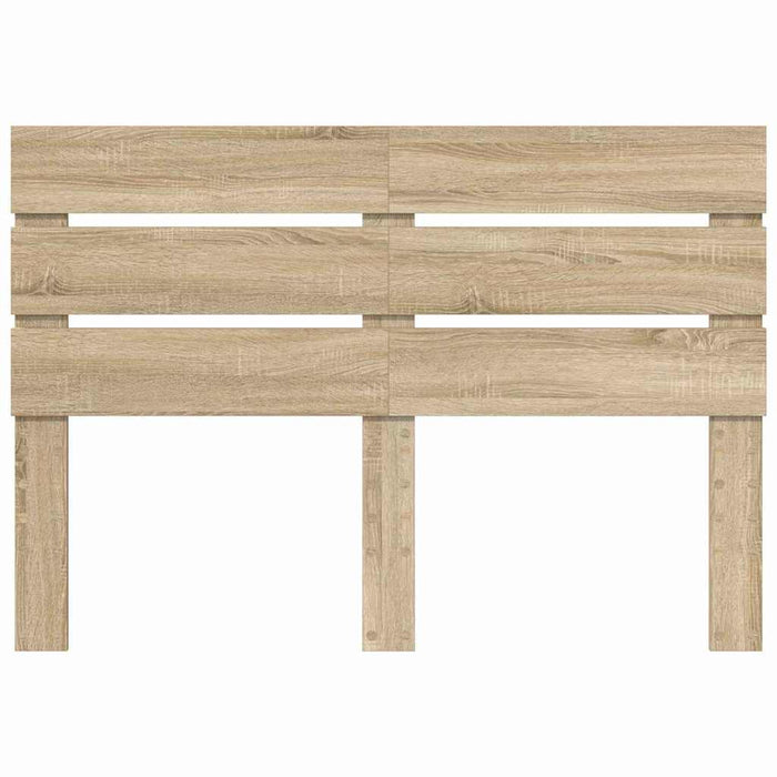 Queen Size Headboard With Headboard Sonoma Oak 150 Cm Engineered Wood Nnipto