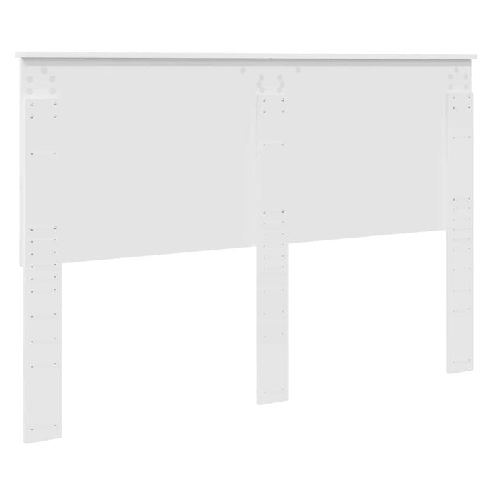 Queen Size Headboard With Headboard White 150 Cm Engineered Wood Nniiai