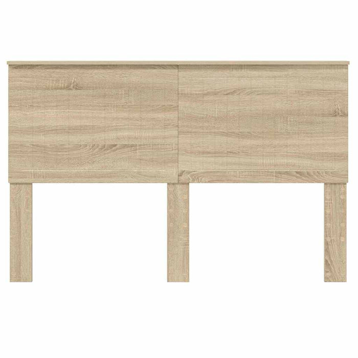 Queen Size Headboard With Headboard Sonoma Oak 150 Cm Engineered Wood Nniipb