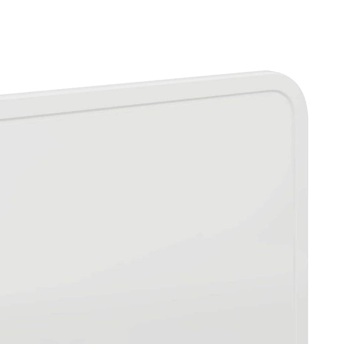 King Size Headboard With Headboard White 180 Cm Engineered Wood Nninal