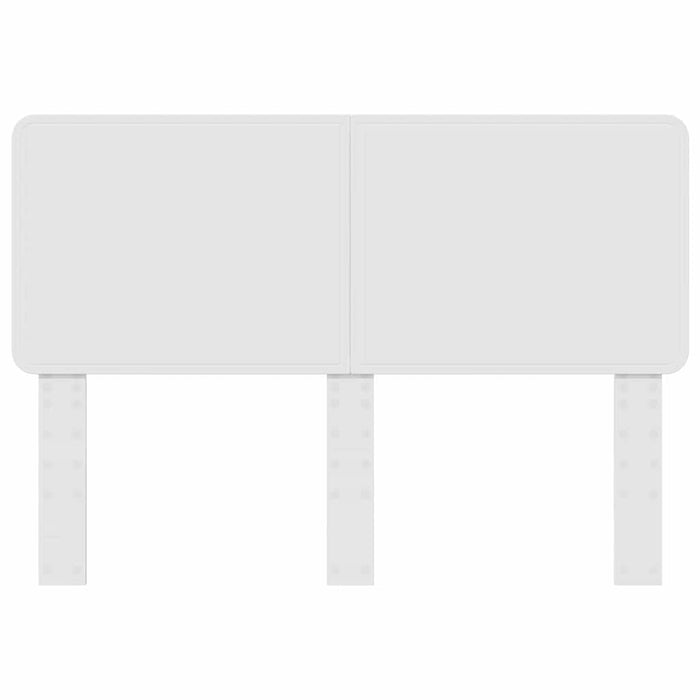 Queen Size Headboard With Headboard White 150 Cm Engineered Wood Nninln