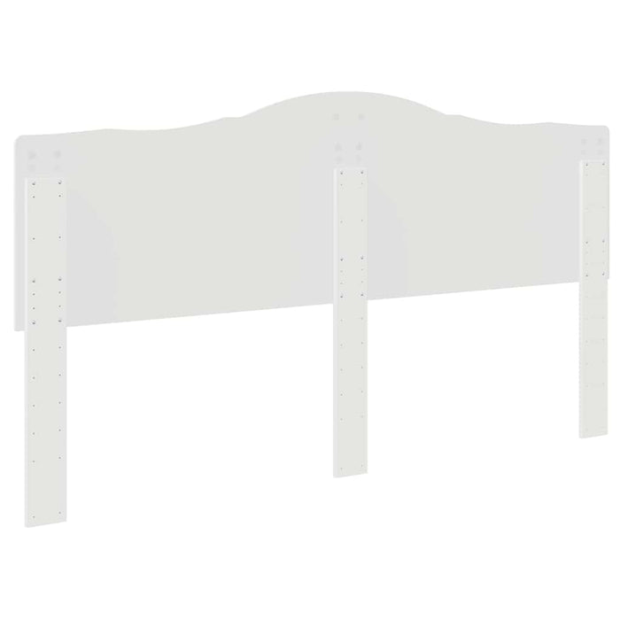 King Size Headboard With Headboard White 180 Cm Engineered Wood Nnikli