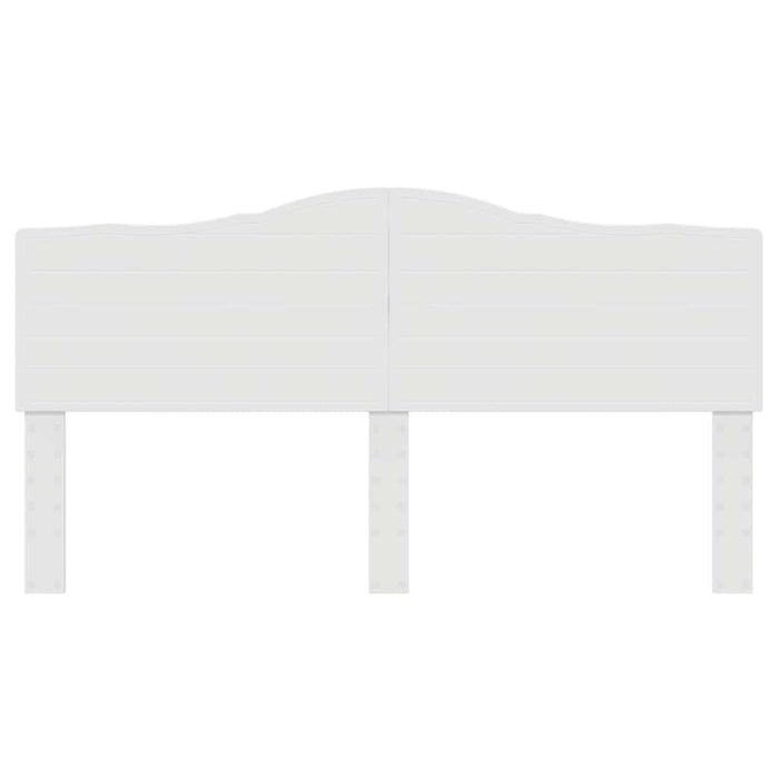 King Size Headboard With Headboard White 180 Cm Engineered Wood Nnikli