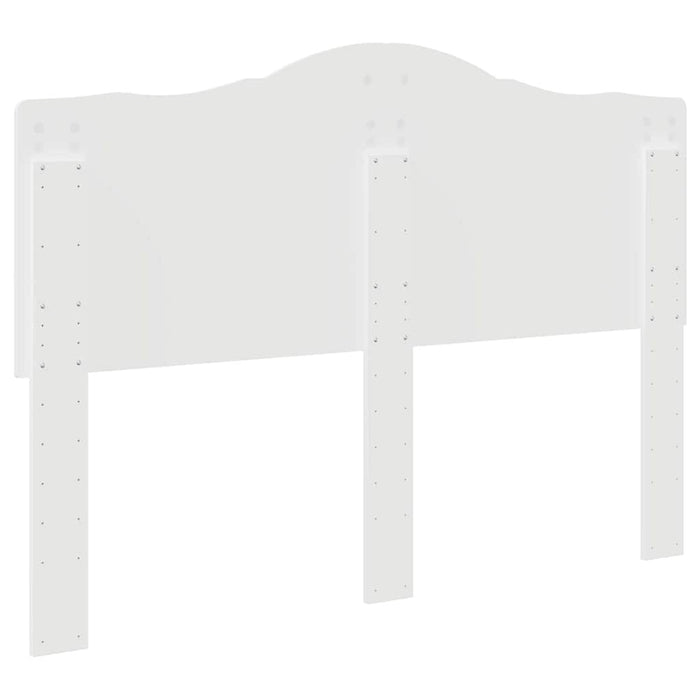 Queen Size Headboard With Headboard White 150 Cm Engineered Wood Nniknk