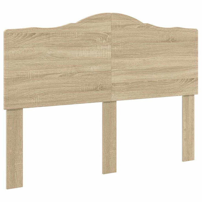 Queen Size Headboard With Headboard Sonoma Oak 150 Cm Engineered Wood Nnikkx