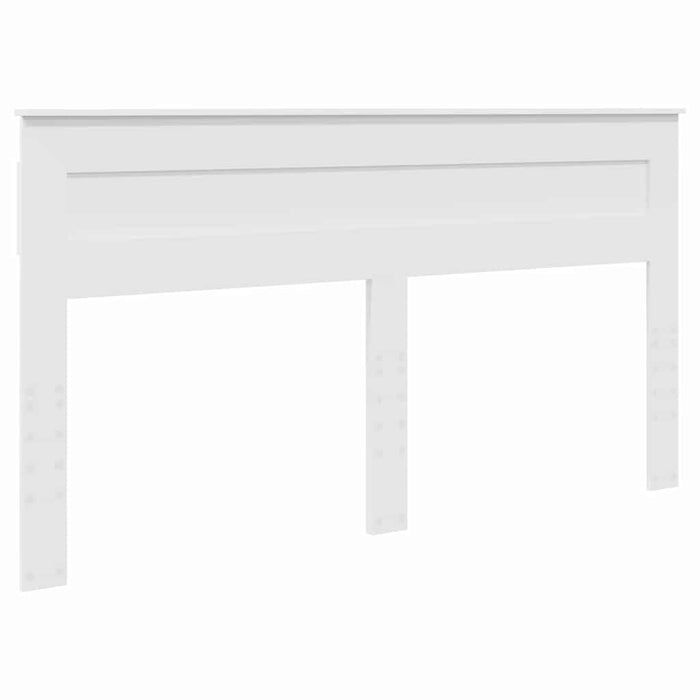 King Size Headboard With Headboard White 180 Cm Engineered Wood Nnnbnp