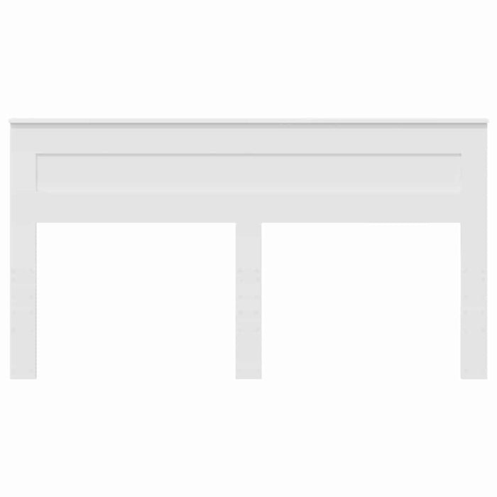 King Size Headboard With Headboard White 180 Cm Engineered Wood Nnnbnp
