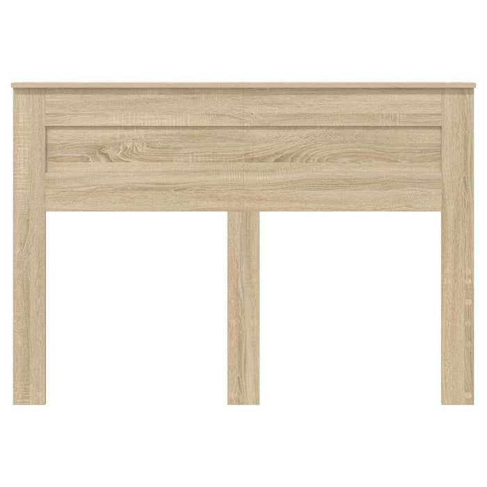 Queen Size Headboard With Headboard Sonoma Oak 150 Cm Engineered Wood Nnnobt