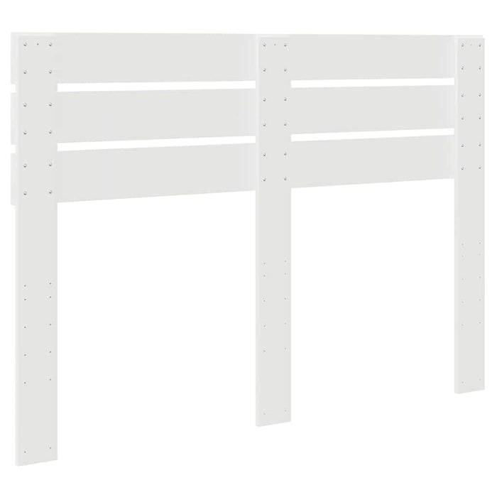 Queen Size Headboard With Headboard White 150 Cm Engineered Wood Nnnonk