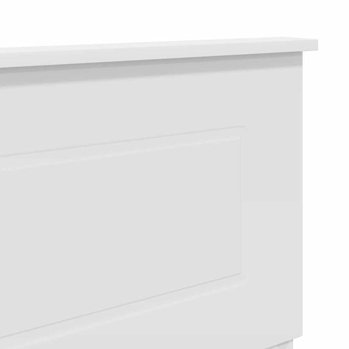 Queen Size Headboard With Headboard White 150 Cm Engineered Wood Nnnxnl