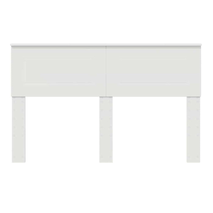Queen Size Headboard With Headboard White 150 Cm Engineered Wood Nnnxnl