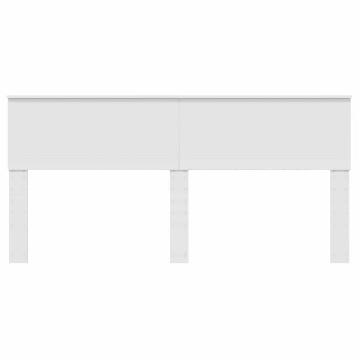 King Size Headboard With Headboard White 180 Cm Engineered Wood Nnntnp