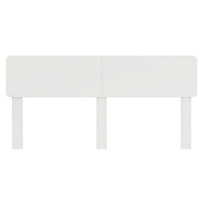 King Size Headboard With Headboard White 180 Cm Engineered Wood Nnnpbl