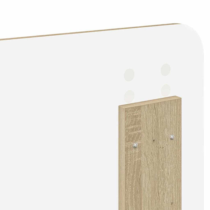 King Size Headboard With Headboard Sonoma Oak 180 Cm Engineered Wood Nnnpbk