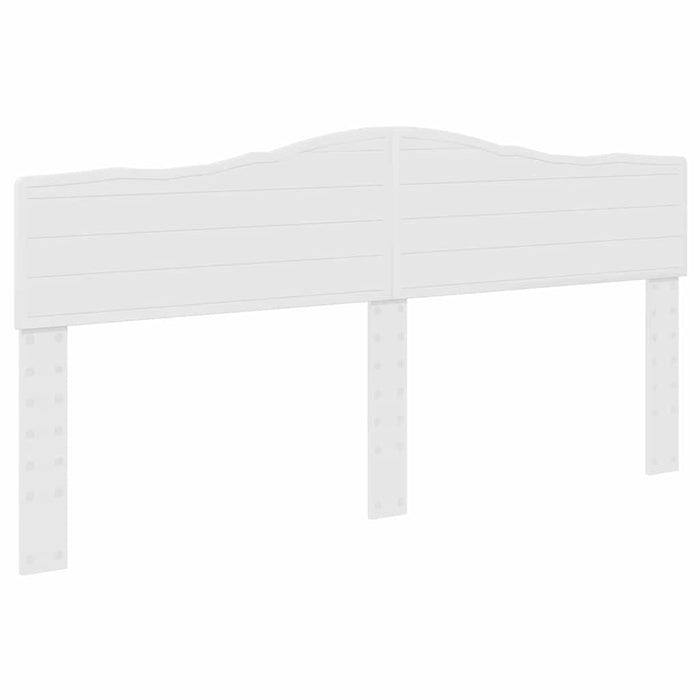 King Size Headboard With Headboard White 180 Cm Engineered Wood Nnnlxi