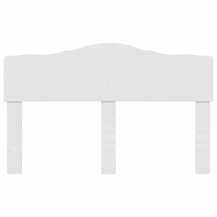 Queen Size Headboard With Headboard White 150 Cm Engineered Wood Nnnlak