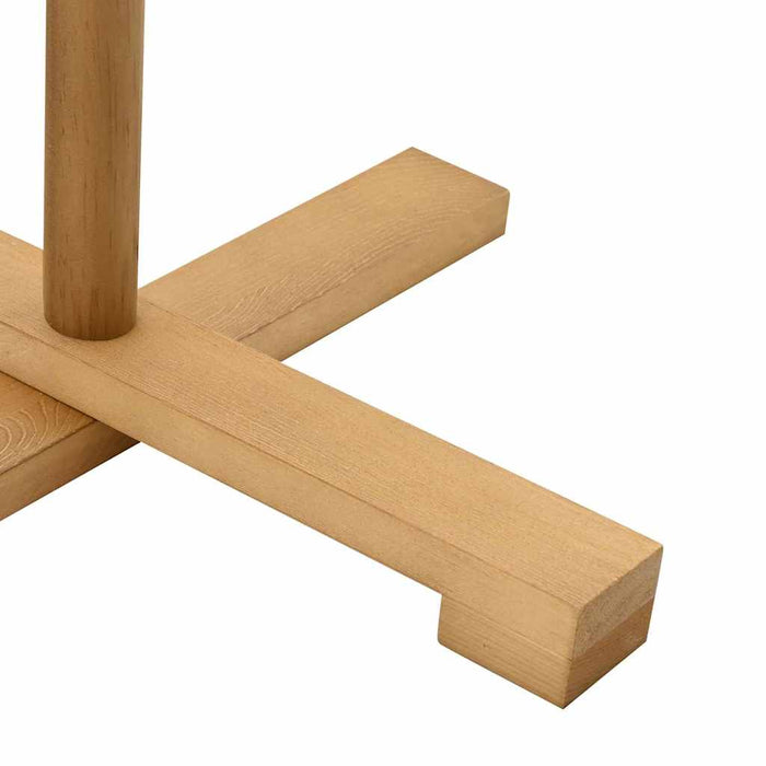 Wooden Christmas Tree With Stand Brown 180 Cm Bamboo Axbonbpx