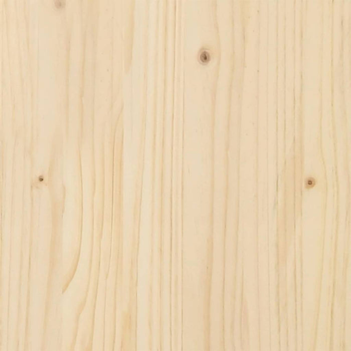 Wooden Christmas Tree With Stand Natural 150 Cm Solid Pine Wood Axbonbpl