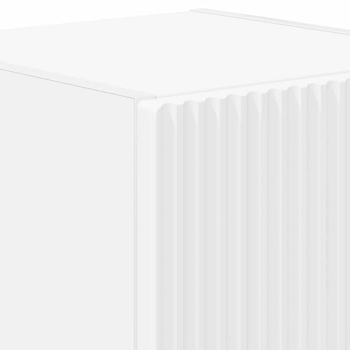 Tv Wall Cabinet 2 Pcs White 30 X 31 X 40 Cm Engineered Wood Nkxxpb