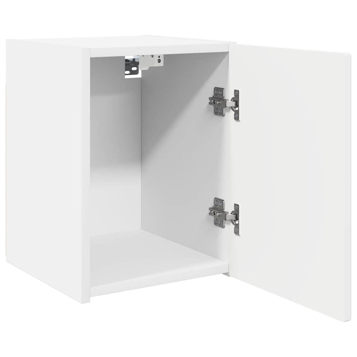 Tv Wall Cabinet 2 Pcs White 30 X 31 X 40 Cm Engineered Wood Nkxxpb