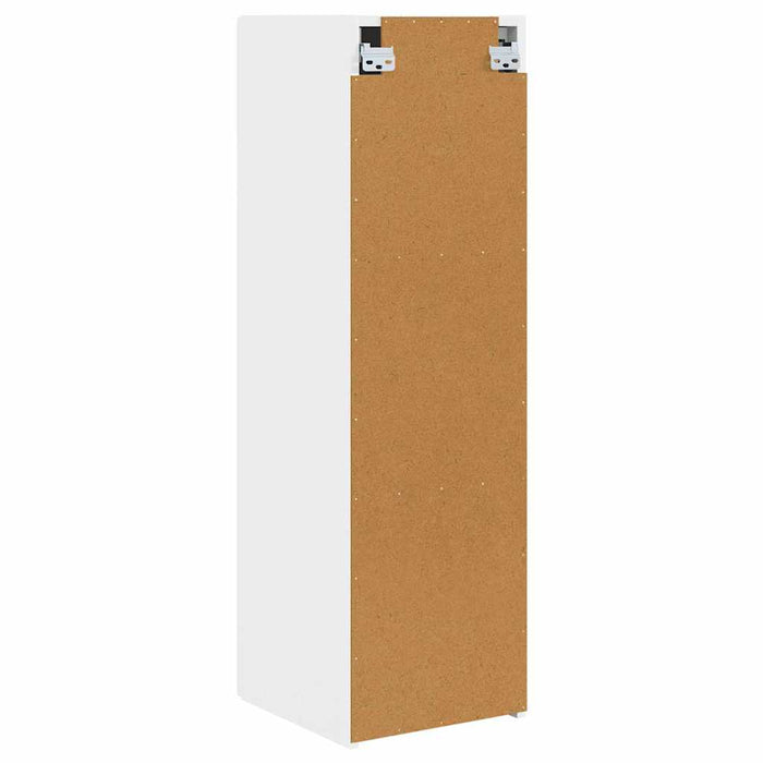 Tv Wall Cabinet 2 Pcs White 30 X 31 X 100 Cm Engineered Wood Nkxtob