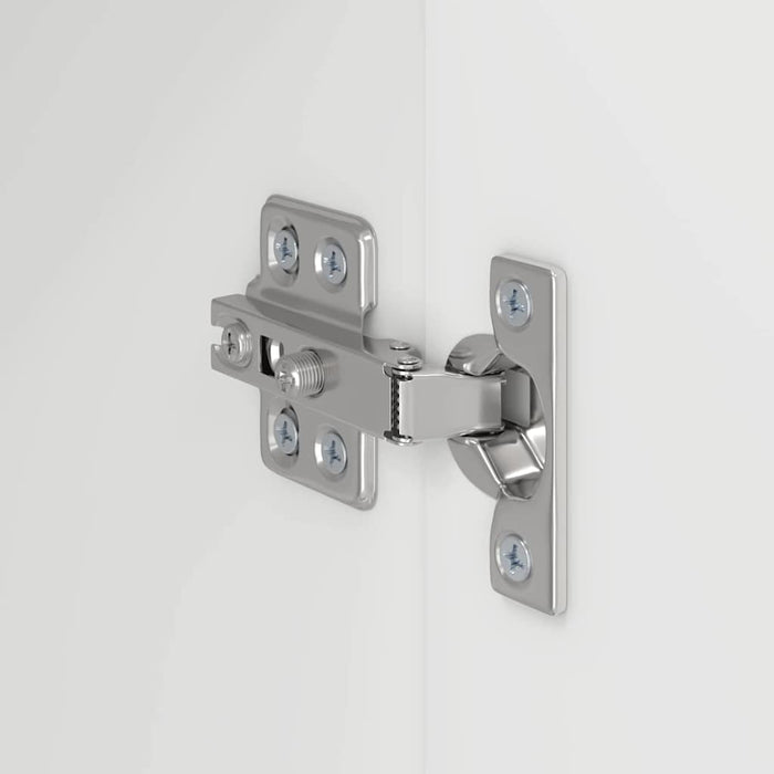 Tv Wall Cabinet 2 Pcs White 59.5 X 31 X 40 Cm Engineered Wood Nkxttb