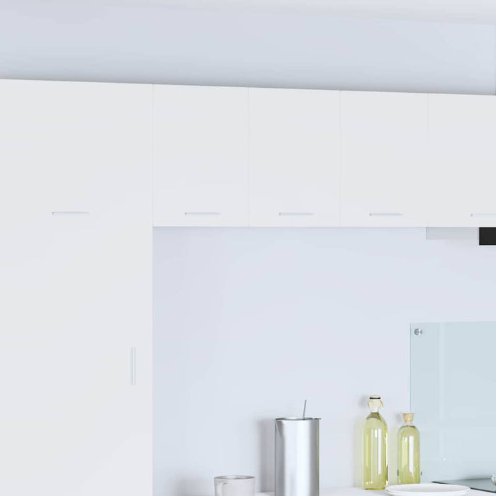 Hanging Cabinet Riga White 30 X 31 X 40 Cm Engineered Wood Nnaooa