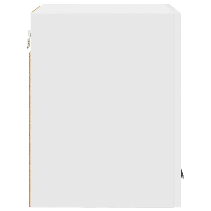 Hanging Cabinet With Shelf Riga 2 Pcs White 30 X 31 X 40 Cm Nnaoop