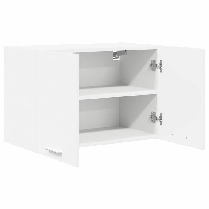 Hanging Cabinet With Shelf Riga 2 Pcs White 60 X 31 X 40 Cm Nnaolt
