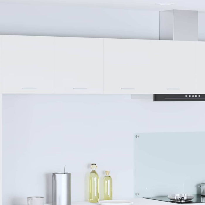 Hanging Cabinet Riga White 80 X 31 X 40 Cm Engineered Wood Nnaoin