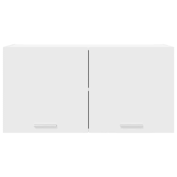 Hanging Cabinet Riga White 80 X 31 X 40 Cm Engineered Wood Nnaoin