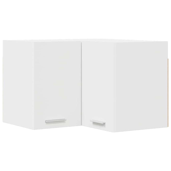 Hanging Cabinet Riga White 57 X 57 X 40 Cm Engineered Wood Nnaonl