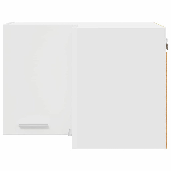 Hanging Cabinet Riga White 57 X 57 X 40 Cm Engineered Wood Nnaonl