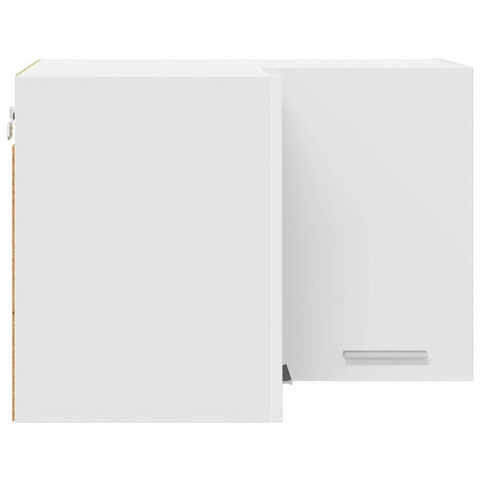 Hanging Cabinet Riga White 57 X 57 X 40 Cm Engineered Wood Nnaonl