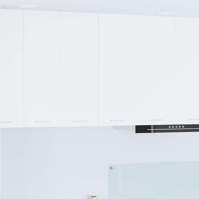 Hanging Cabinet Riga White 30 X 31 X 80 Cm Engineered Wood Nnaxax