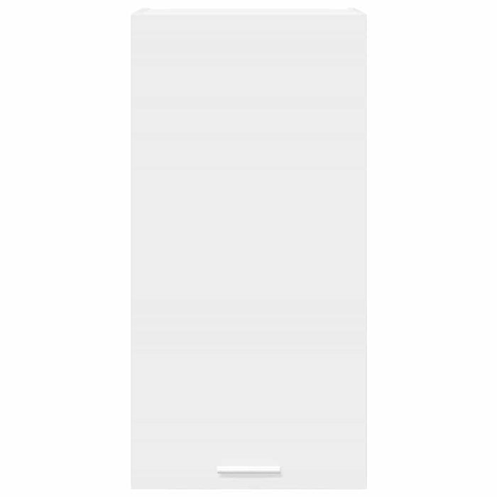 Hanging Cabinet Riga White 40 X 31 X 80 Cm Engineered Wood Nnaxpn