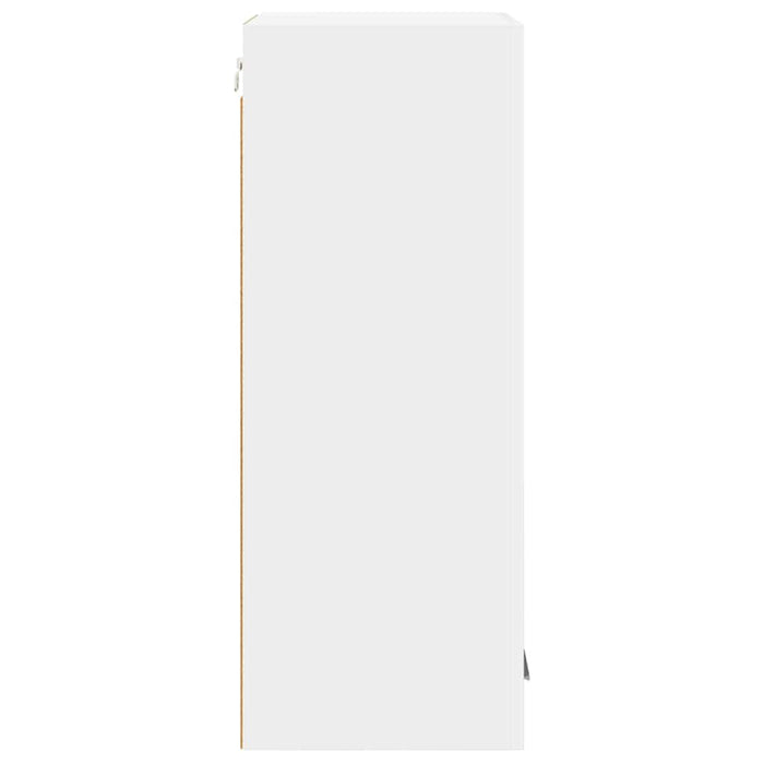 Hanging Cabinet Riga White 40 X 31 X 80 Cm Engineered Wood Nnaxpn