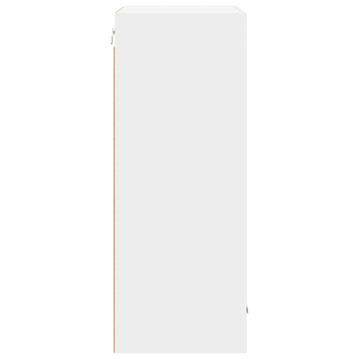 Hanging Cabinet Riga White 50 X 31 X 80 Cm Engineered Wood Nnaxll