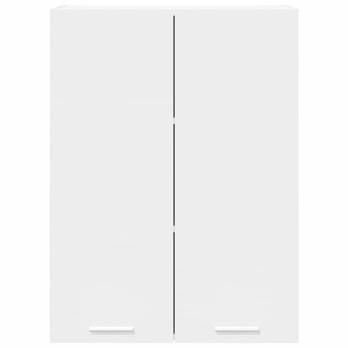 Hanging Cabinet Riga White 60 X 31 X 80 Cm Engineered Wood Nnaxia