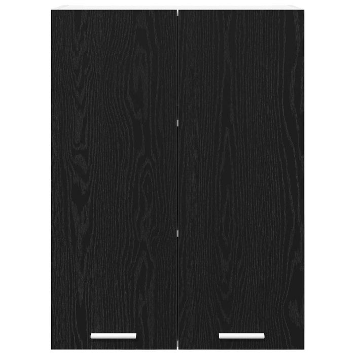 Hanging Cabinet Riga Black Oak 60 X 31 X 80 Cm Engineered Wood Nnaxip