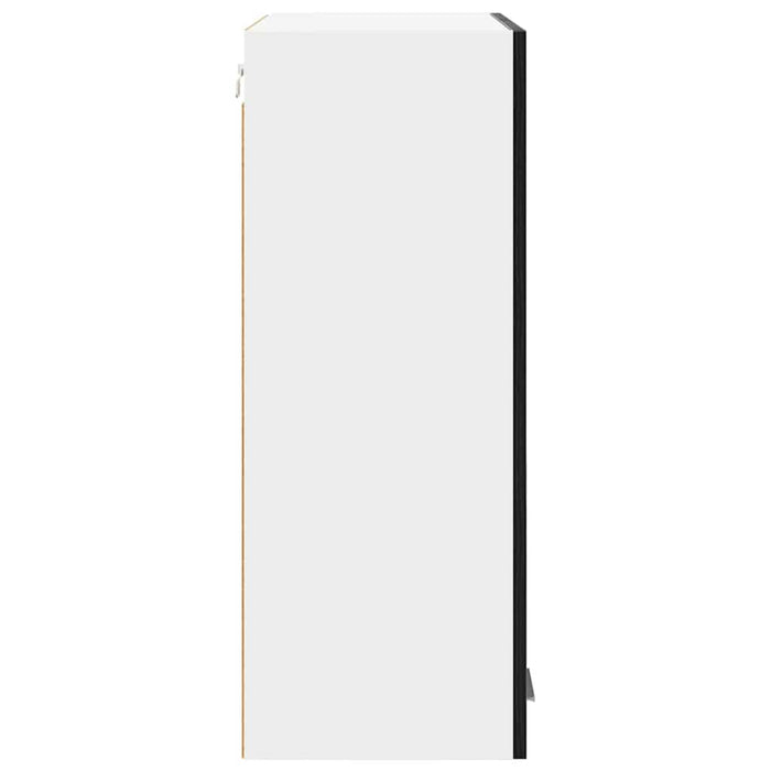 Hanging Cabinet Riga Black Oak 60 X 31 X 80 Cm Engineered Wood Nnaxip