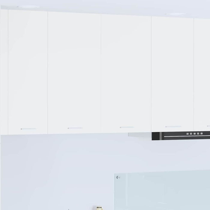 Hanging Cabinet Riga White 80 X 31 X 80 Cm Engineered Wood Nnaxnx