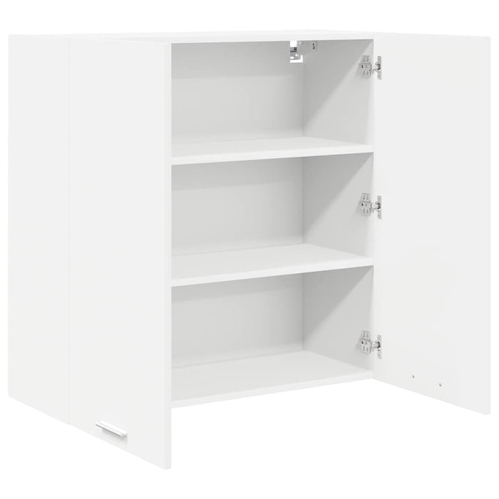 Hanging Cabinet Riga White 80 X 31 X 80 Cm Engineered Wood Nnaxnx