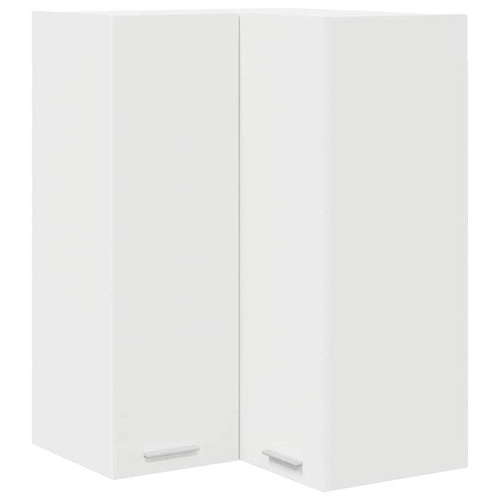 Hanging Cabinet Riga White 57 X 57 X 80 Cm Engineered Wood Nnaxkb