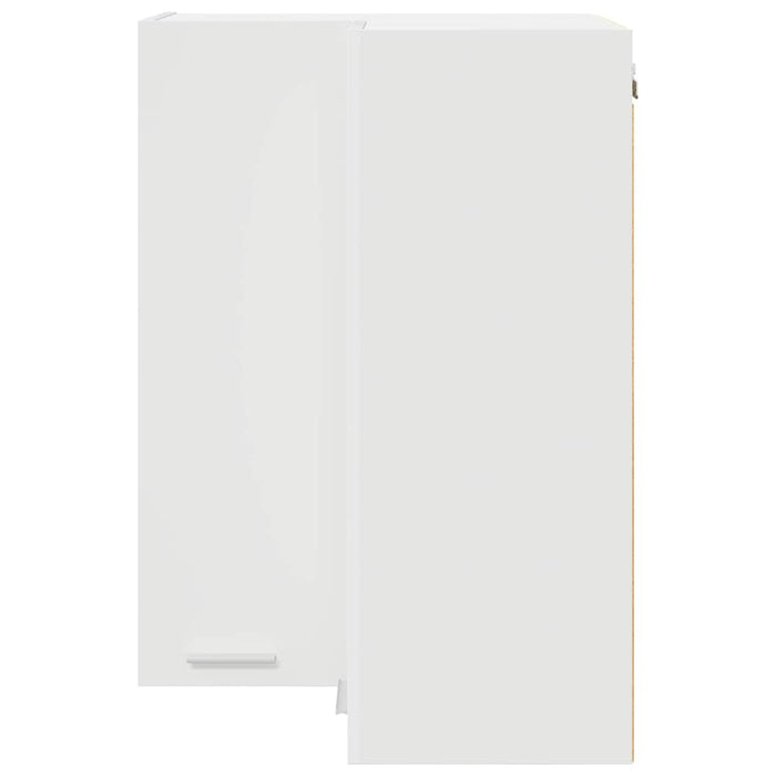 Hanging Cabinet Riga White 57 X 57 X 80 Cm Engineered Wood Nnaxkb