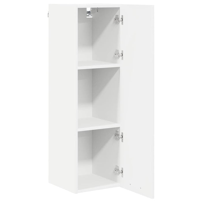 Hanging Cabinet Riga White 30 X 31 X 100 Cm Engineered Wood Nnattb