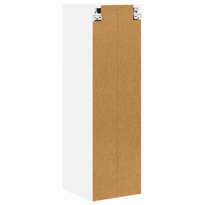 Hanging Cabinet Riga White 30 X 31 X 100 Cm Engineered Wood Nnattb